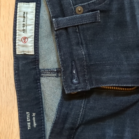 AG Adriano Goldscschmeid "The Stilt"cigarette leg Sz 32 R - Picture 5 of 7